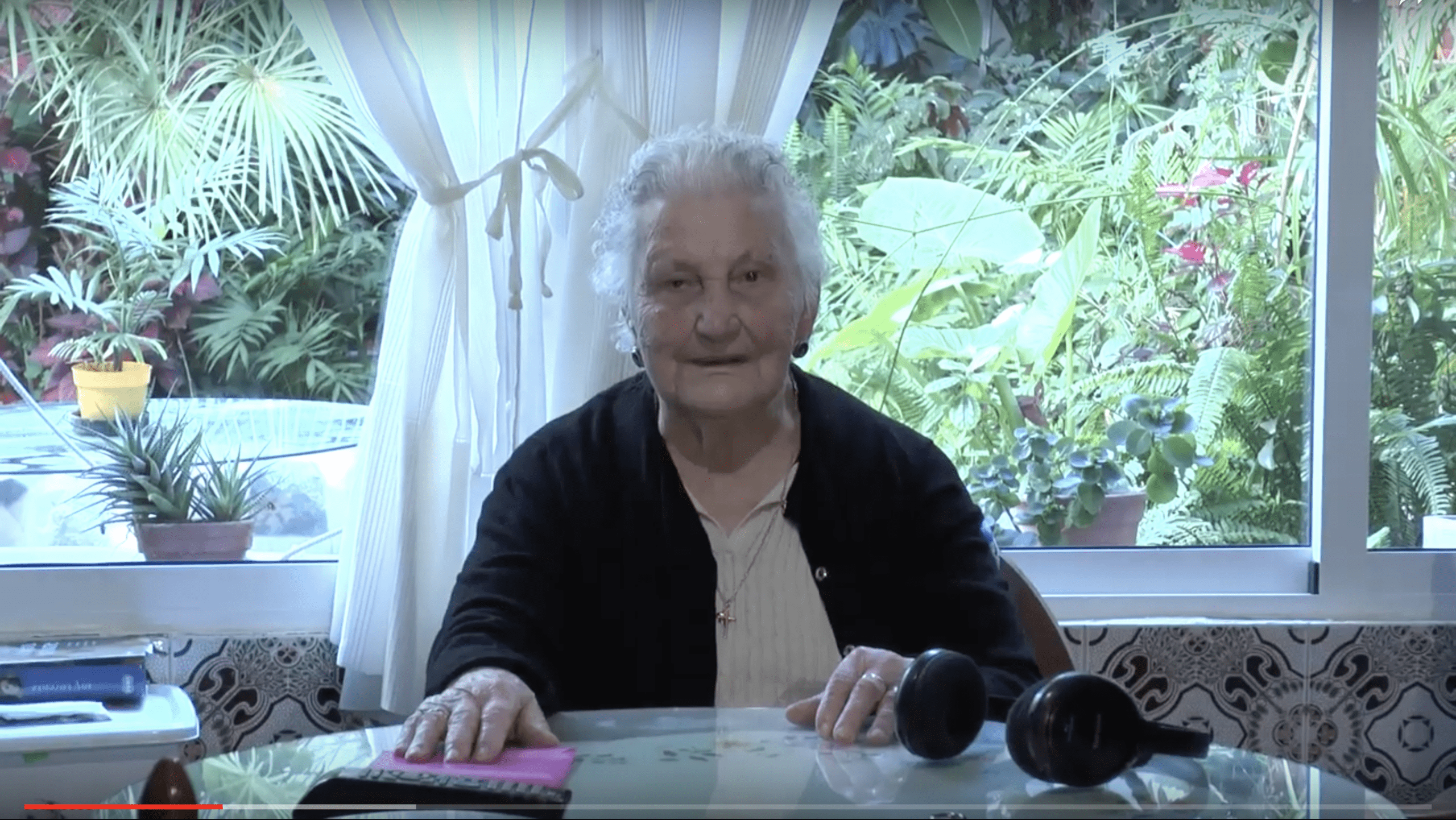 Manuela Carmona vecina centenaria