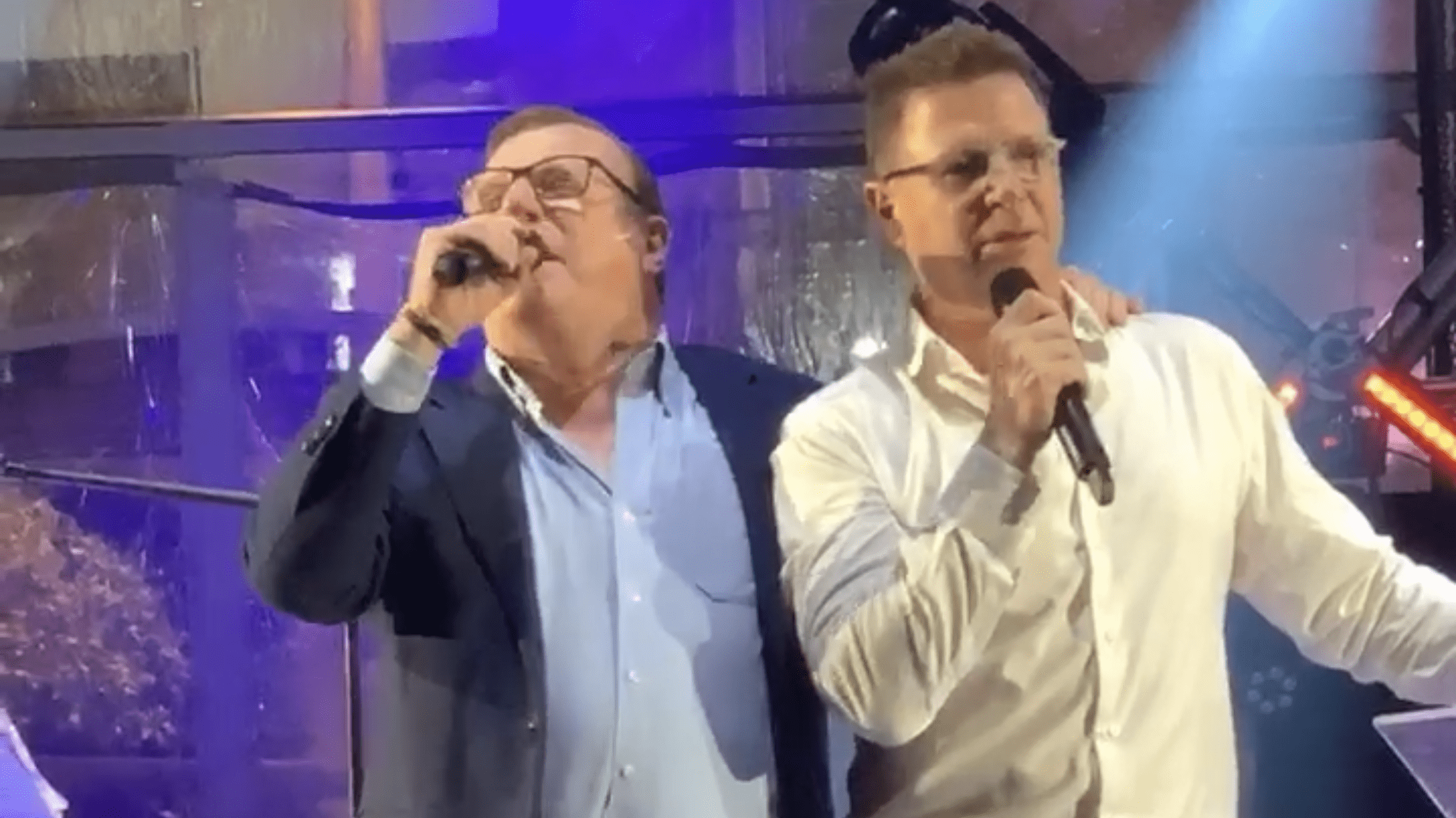 Los Morancos en el pregón de Mérida