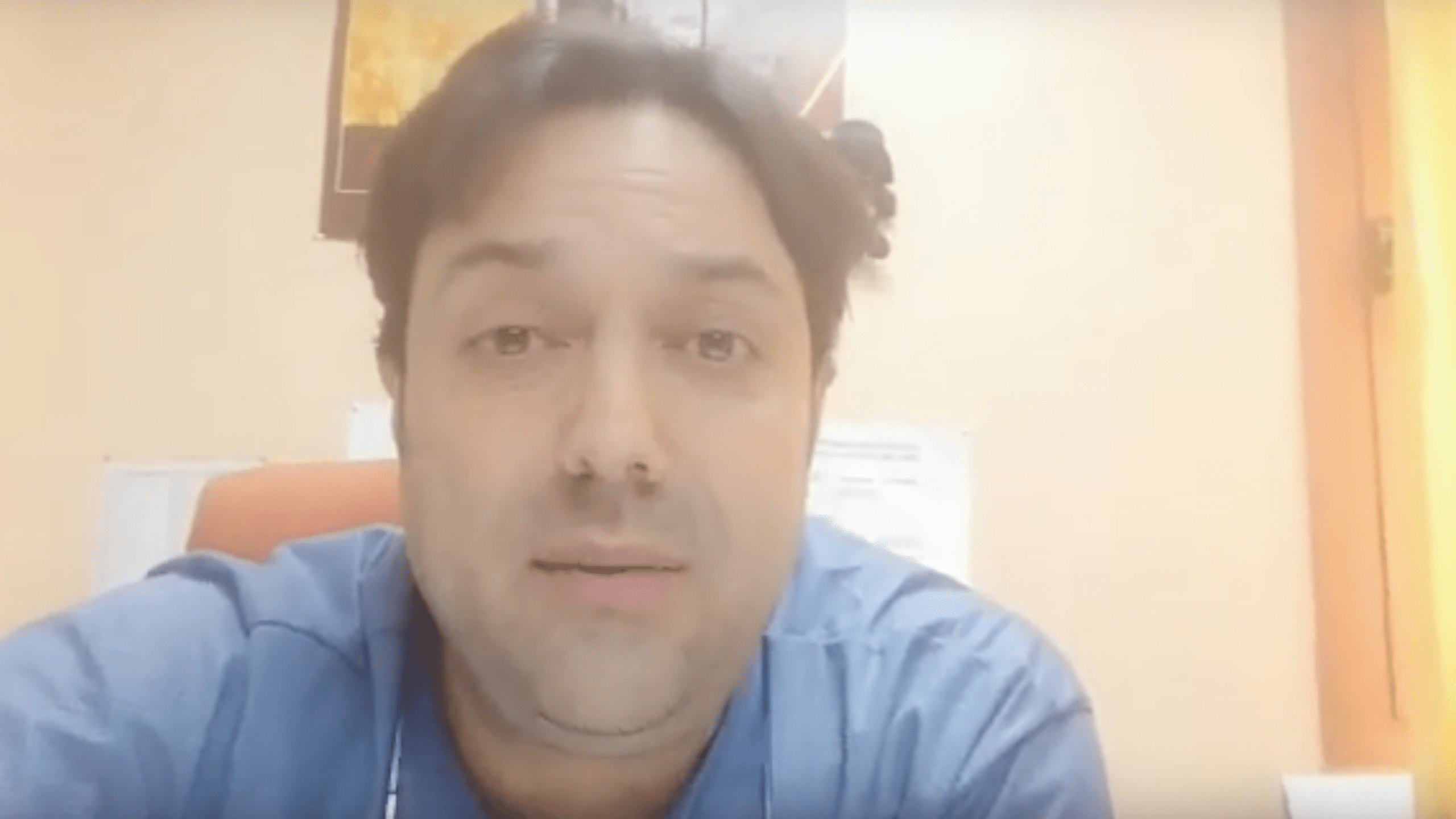 Juan José Romero Jefe enfermería UCI Hospital de Mérida