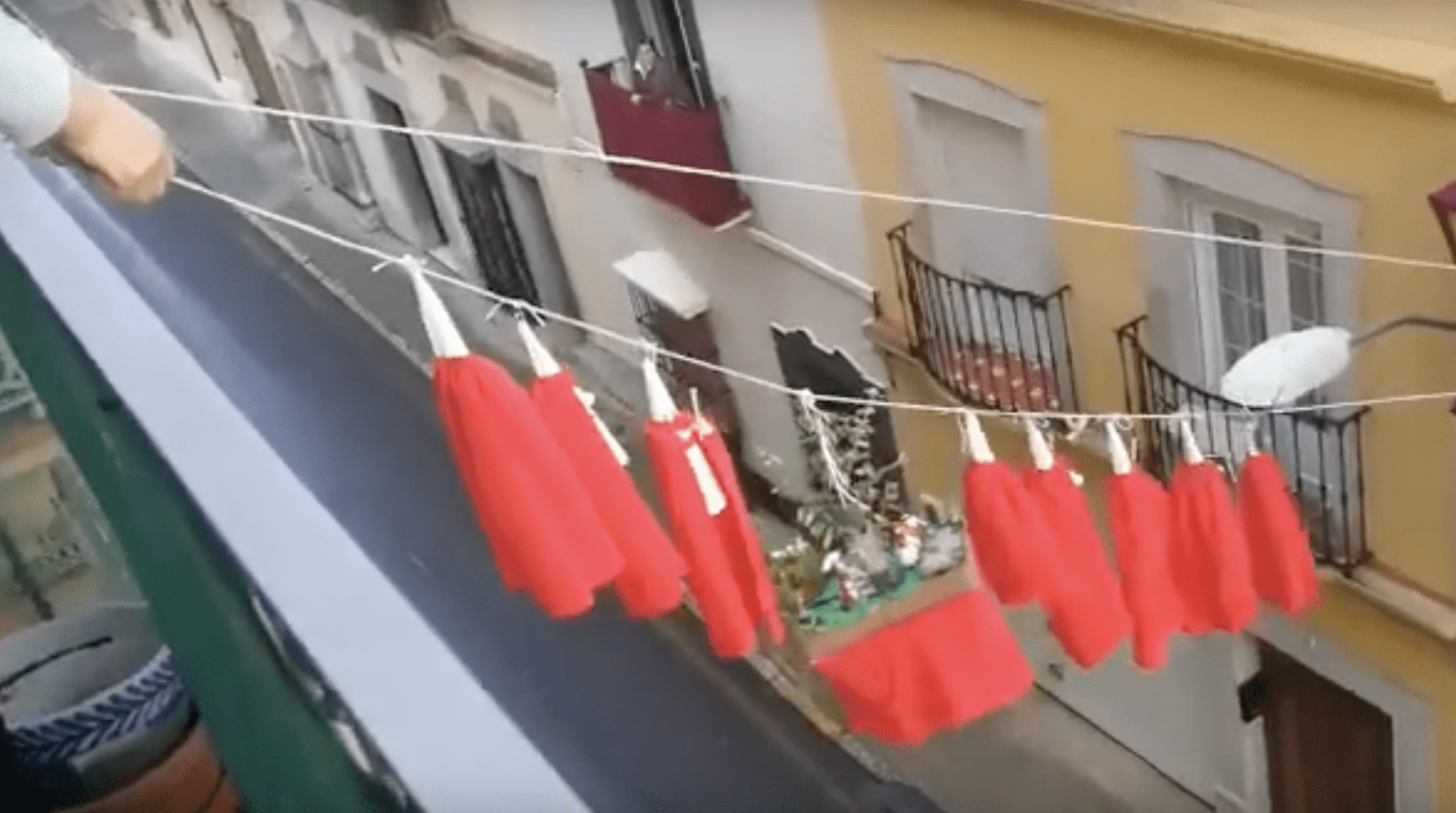 Procesión balcón Almendralejo