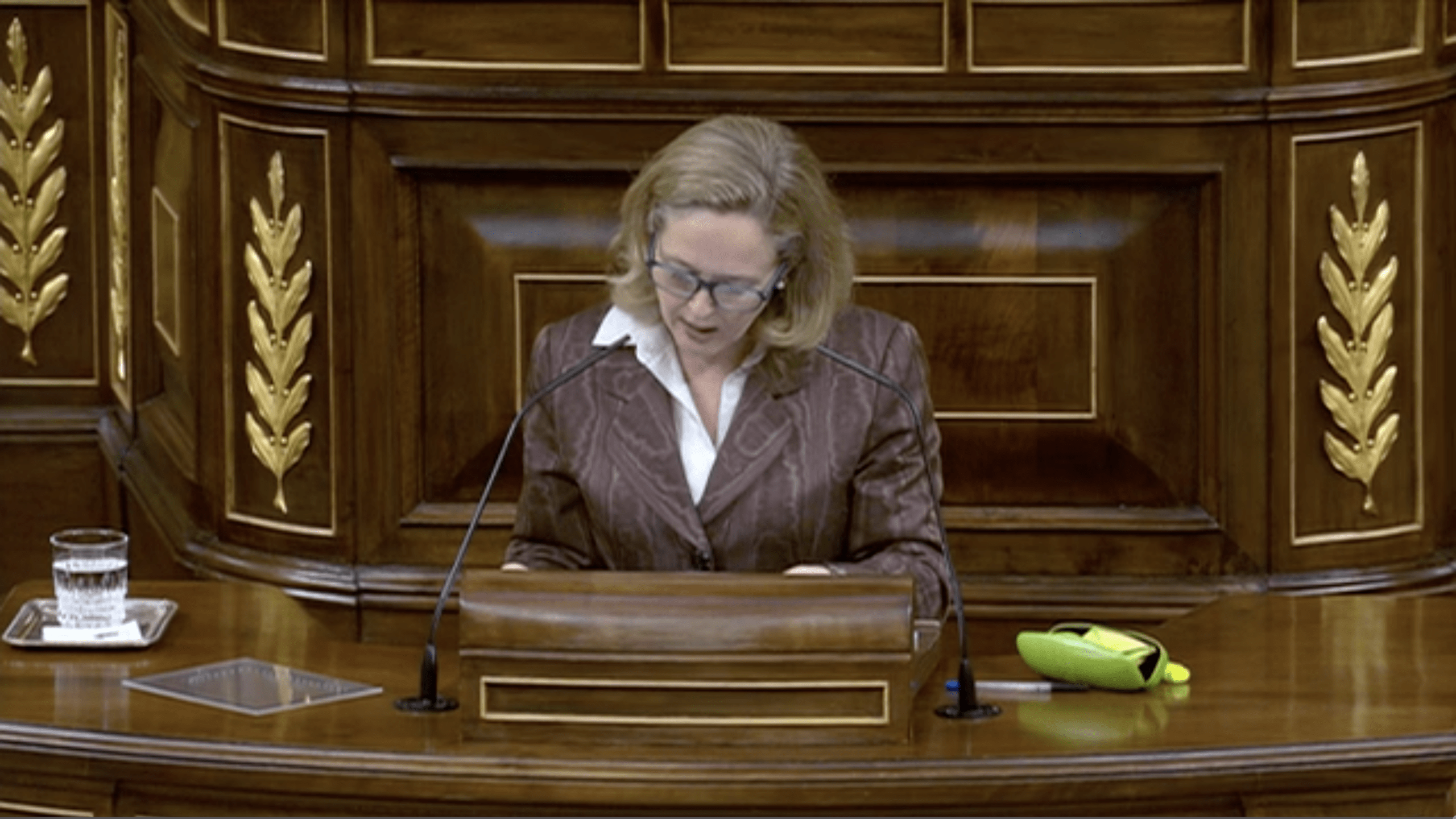 Congreso de los Diputados Nadia Calviño