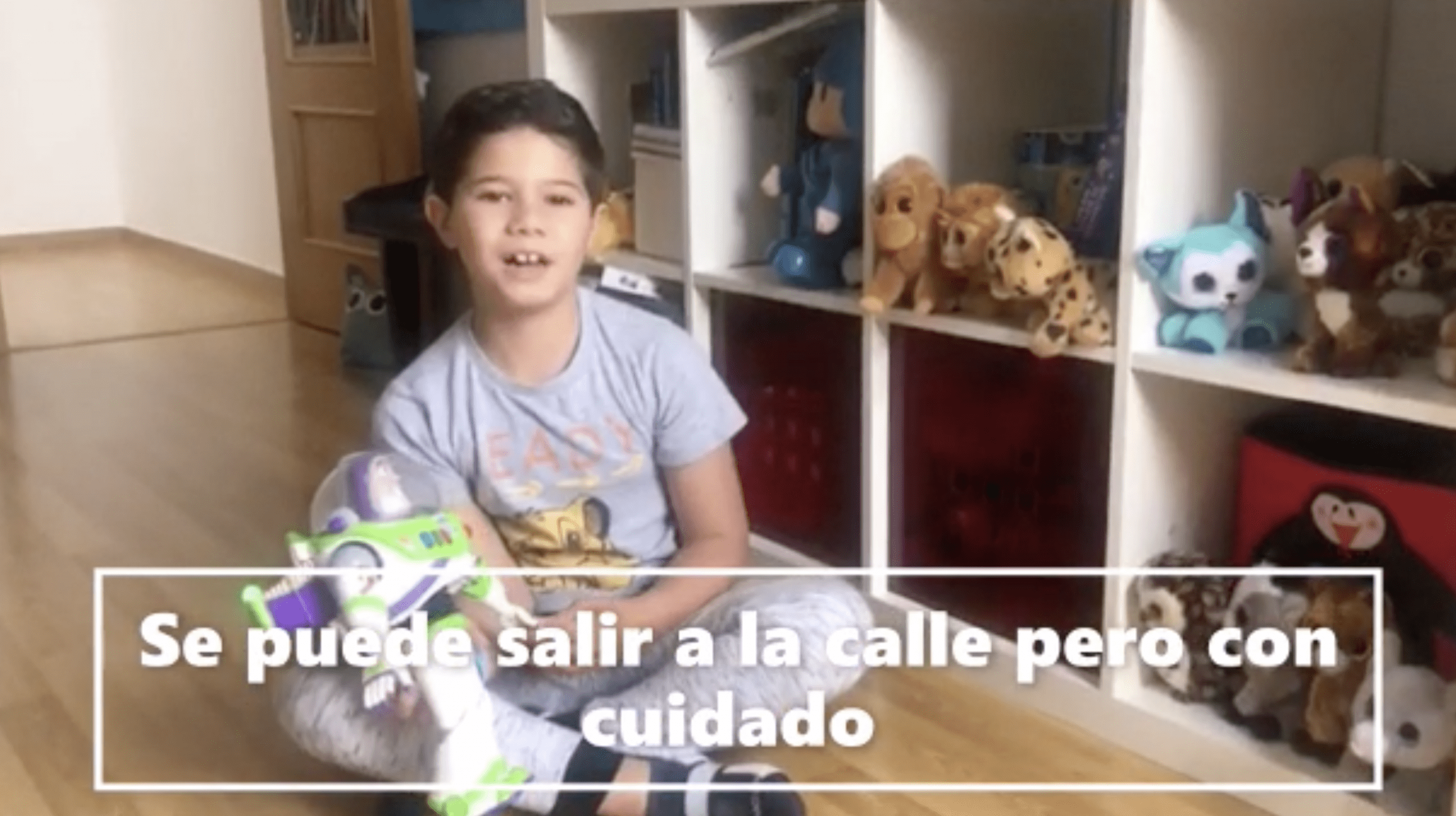 Niños explican la primera dsescalada