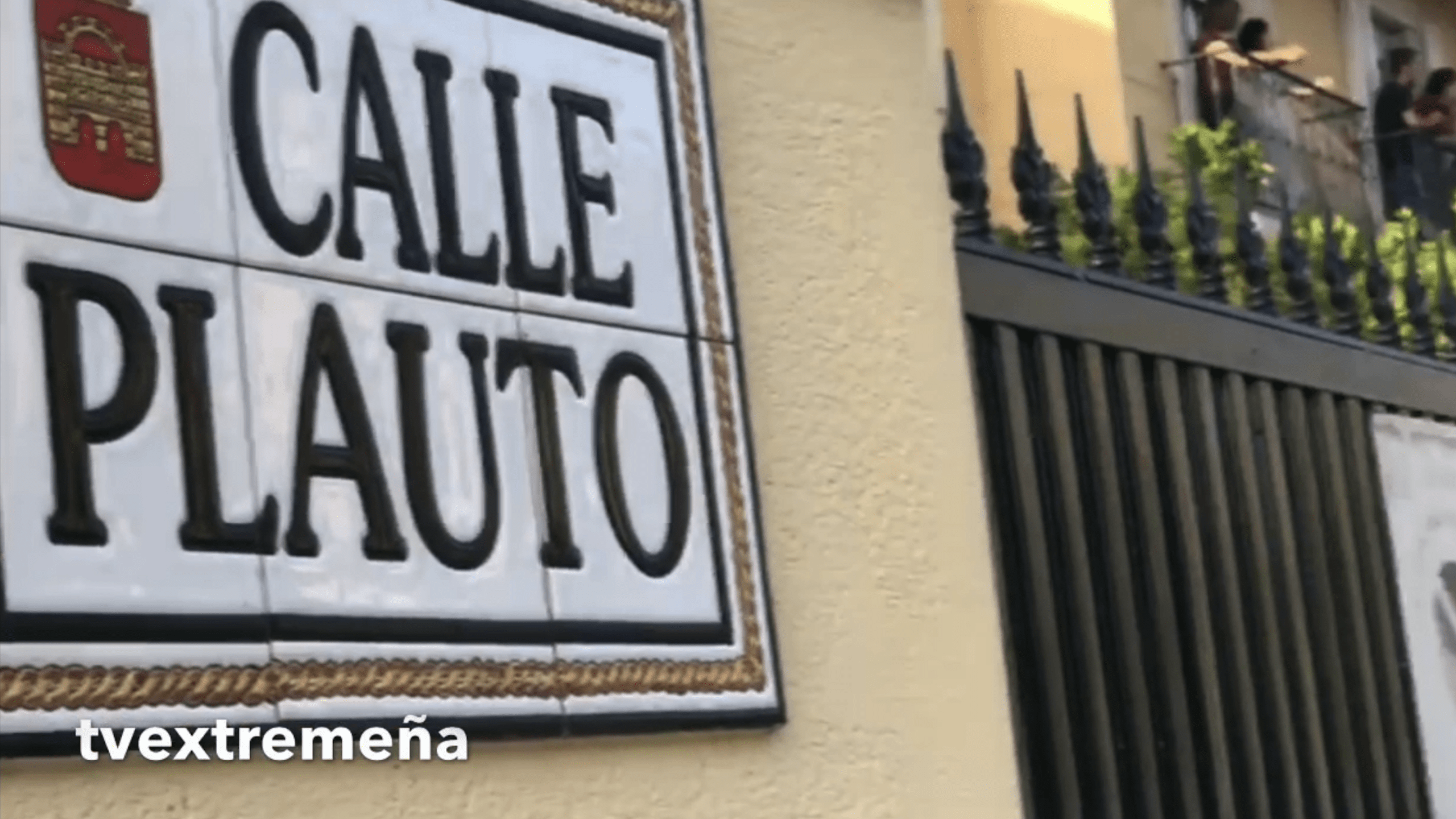 Calle Plauto de Mérida