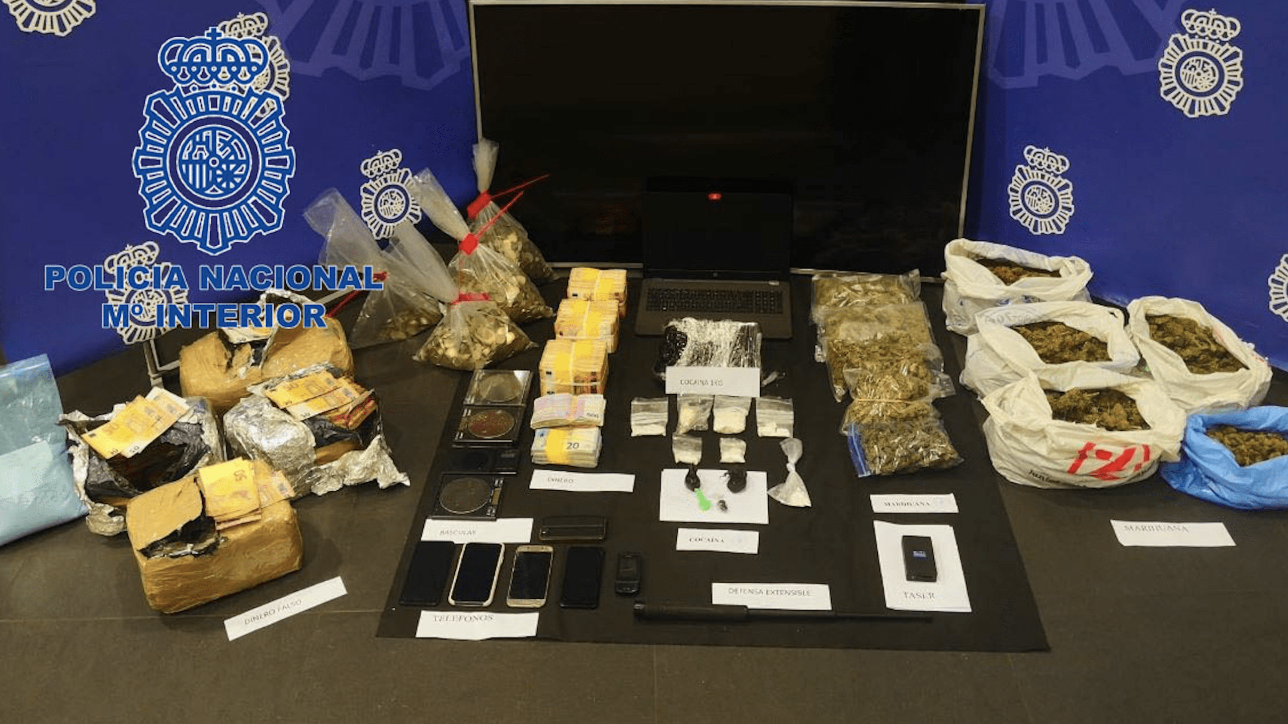 Operación Tejado droga Cáceres