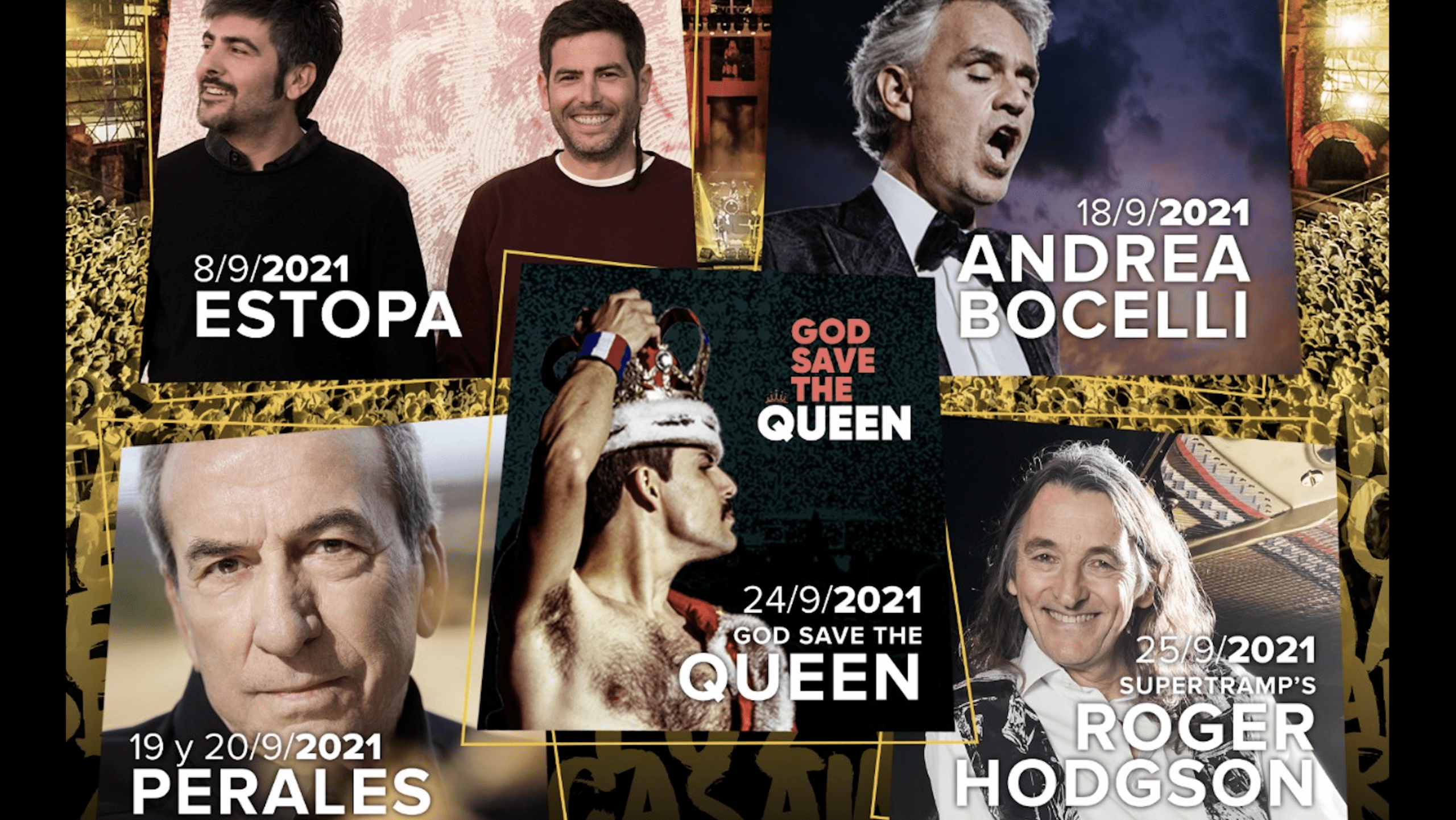 Se aplazan conciertos Stone