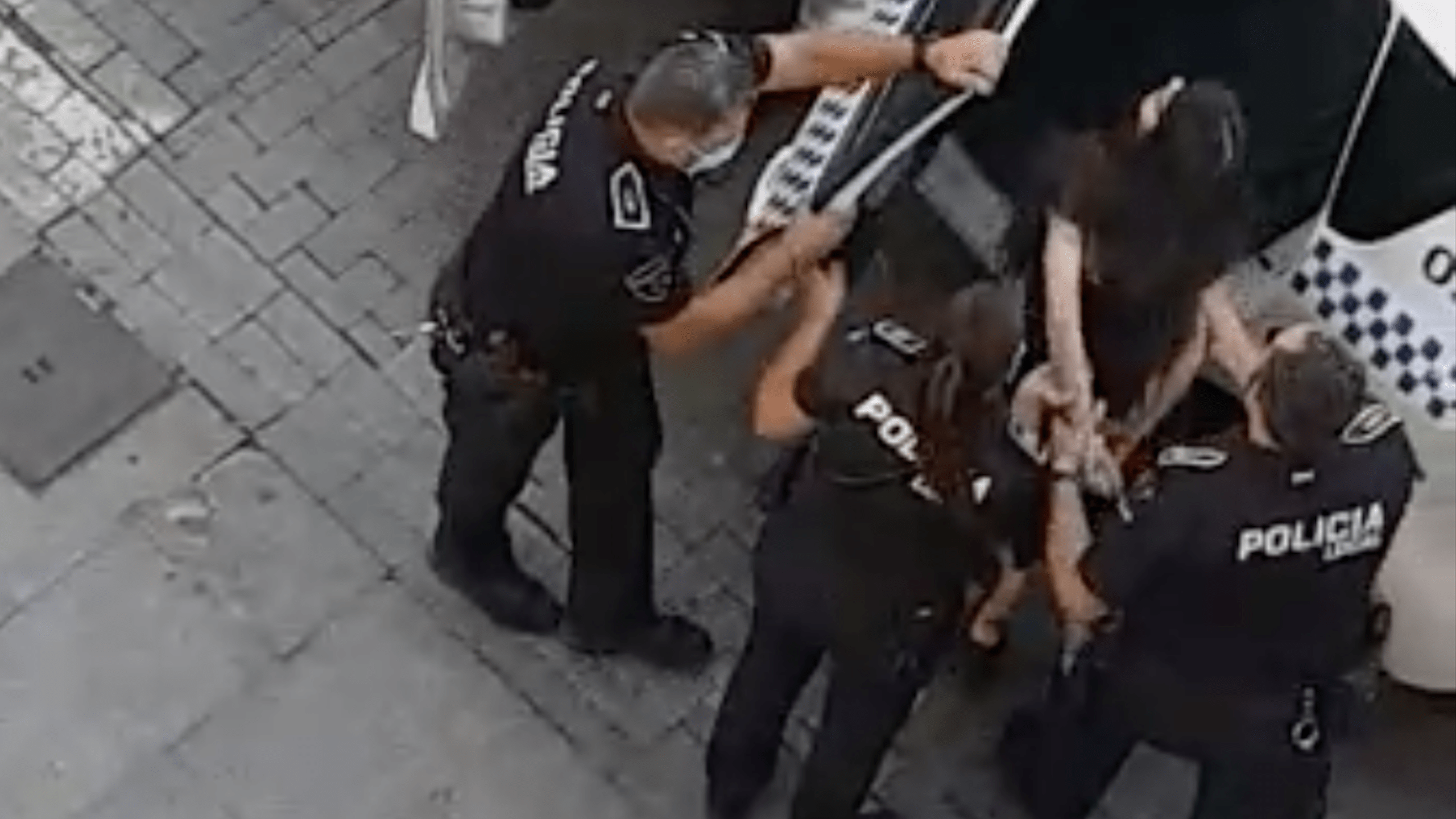 Detenida por no llevar mascarilla