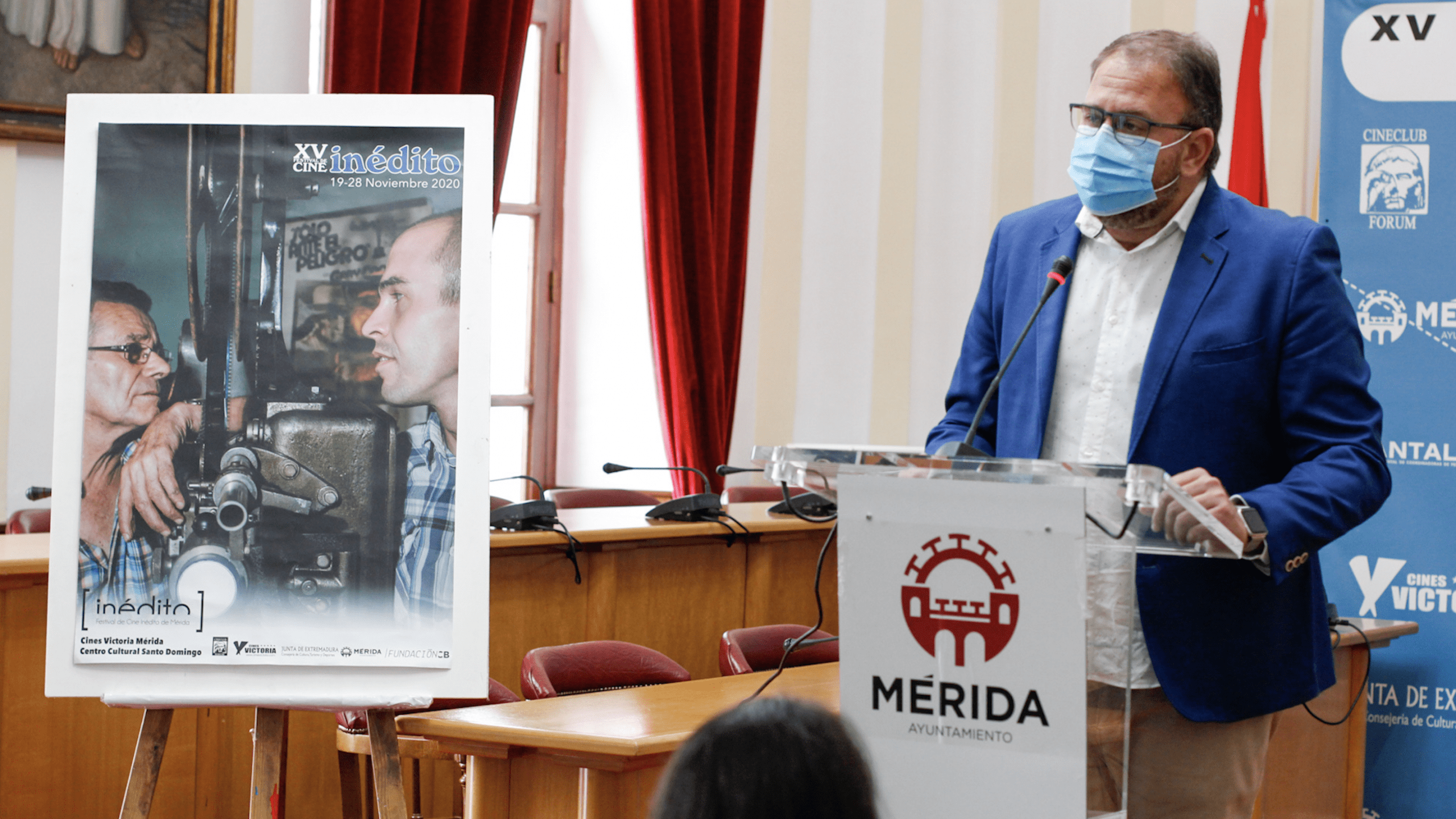 Presentación del Festival de Cine Inédito de Mérida