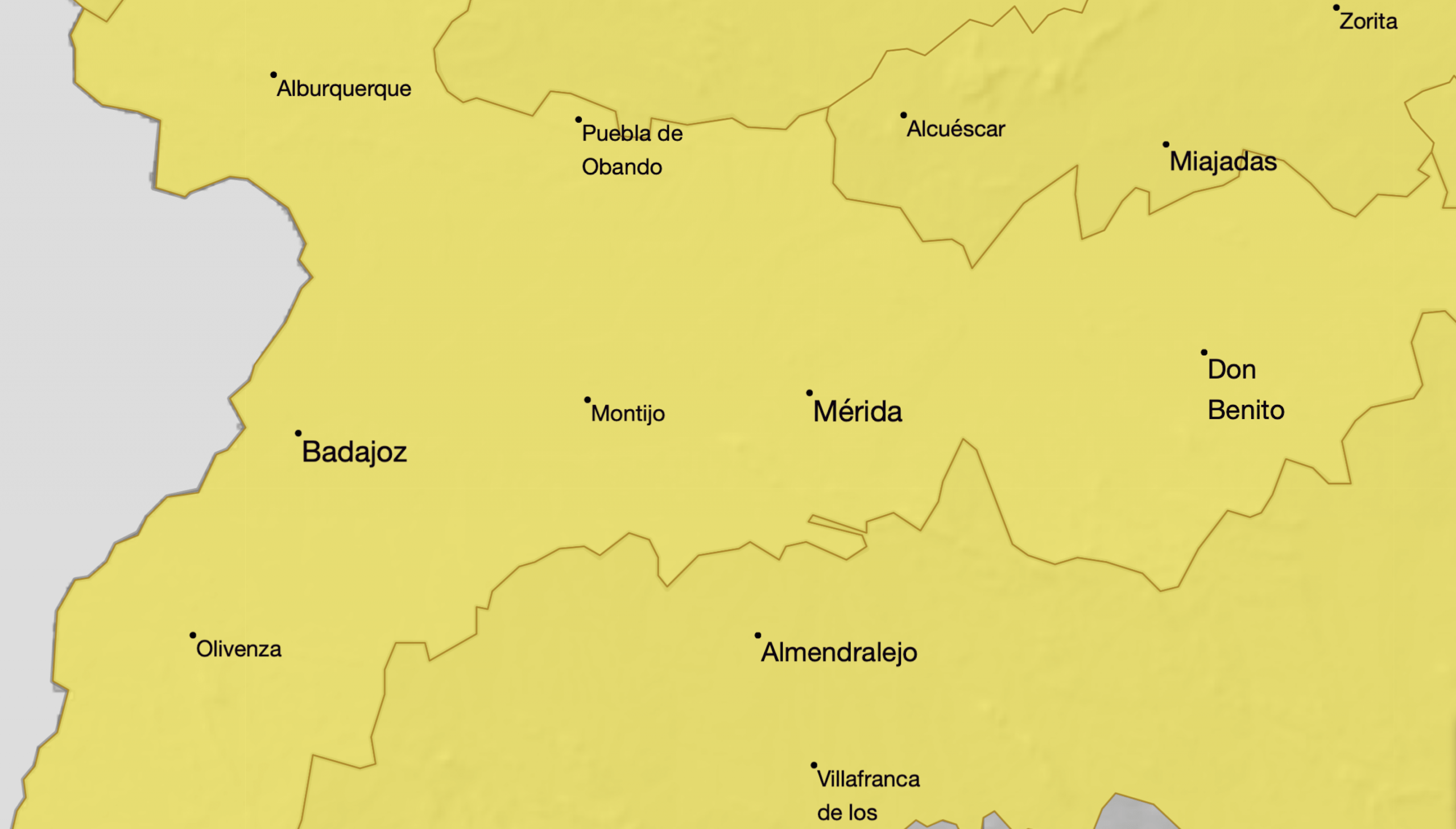 Alerta amarilla