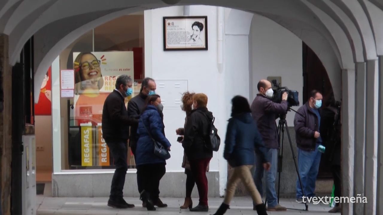 Soportal plaza de España placa A