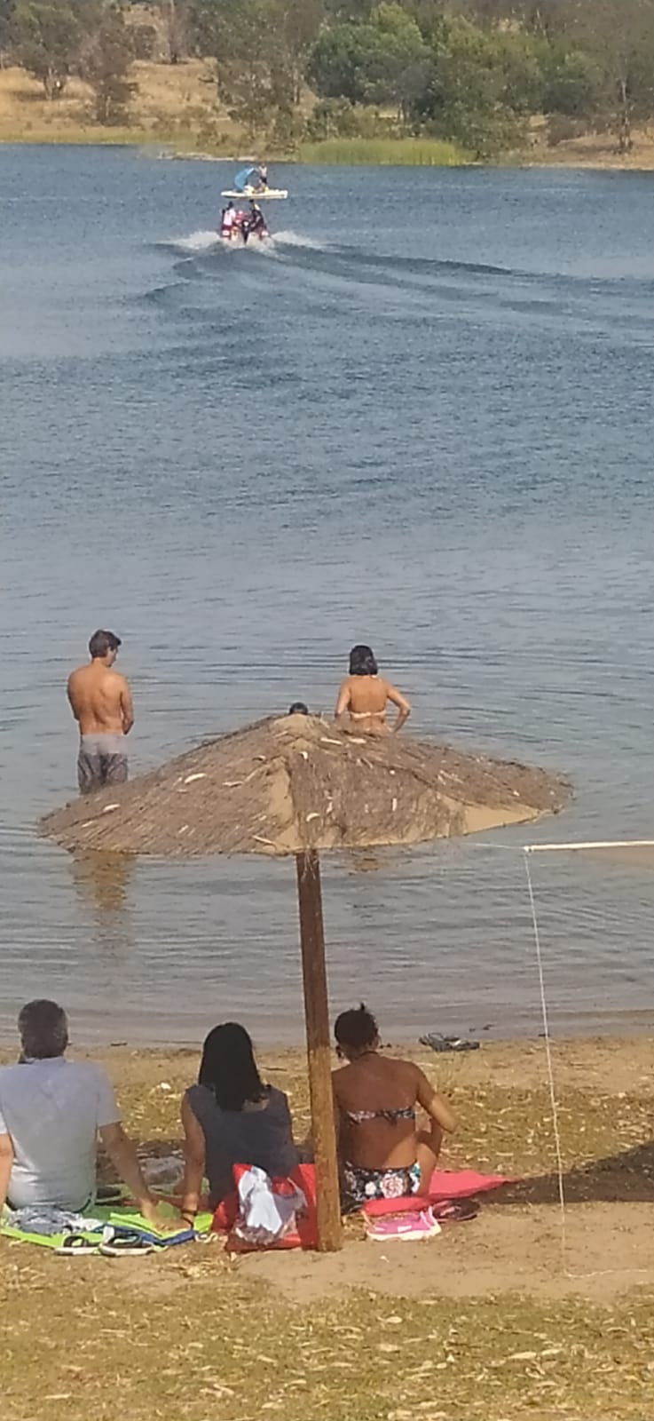 Buscan a una persona desaparecida en el embalse de Proserpina