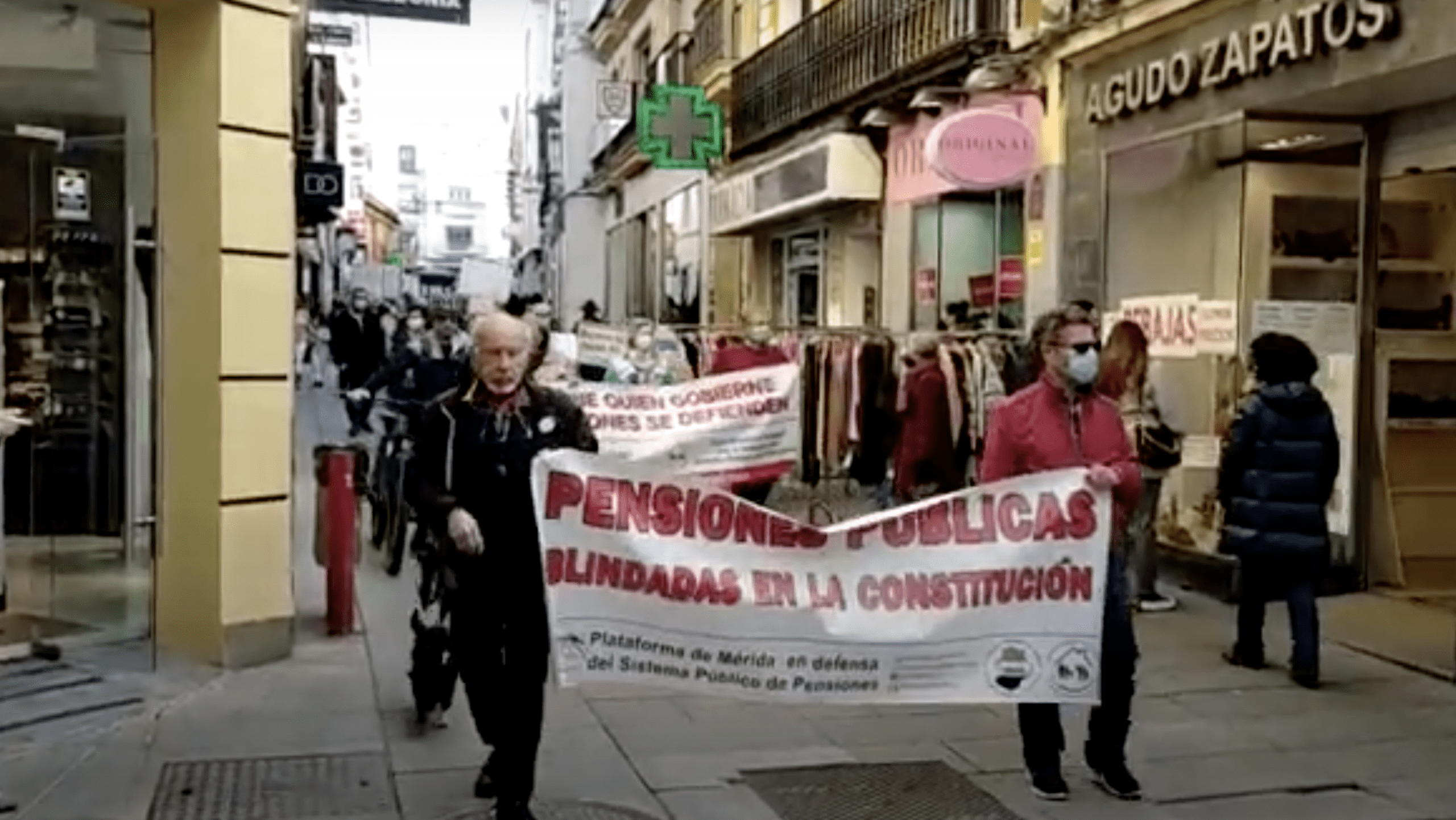 Manifestación Plataforma Jubilados y Pensionistas