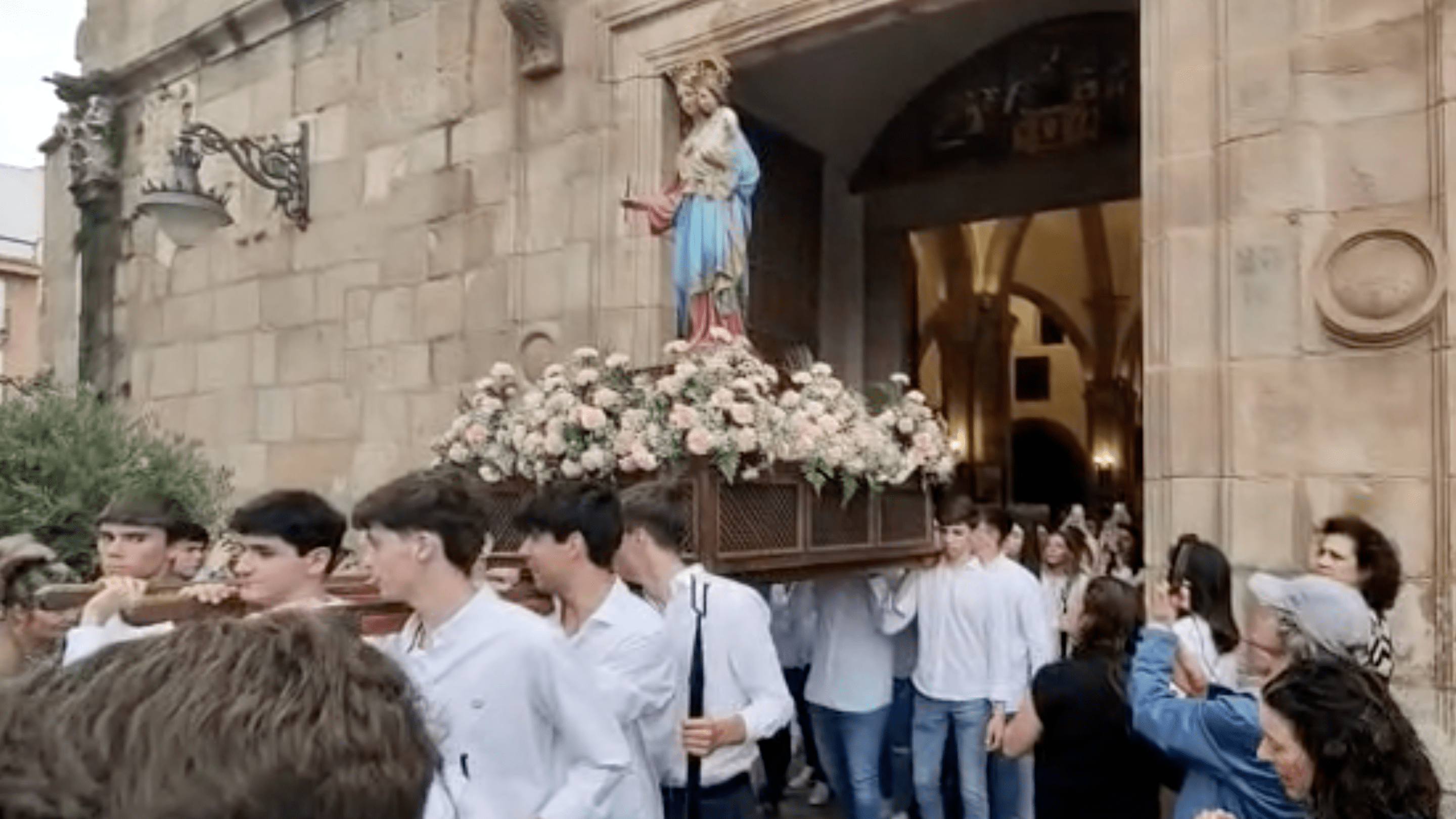 Procesión de María Auxiliadora