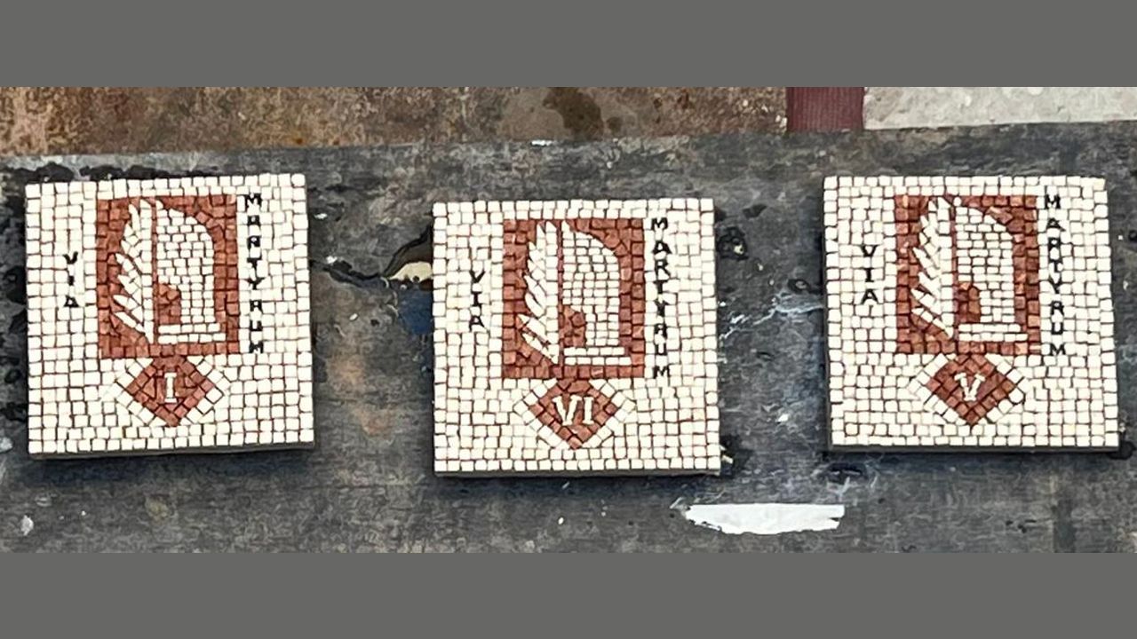 MOSAICO VIA MARTYRUM