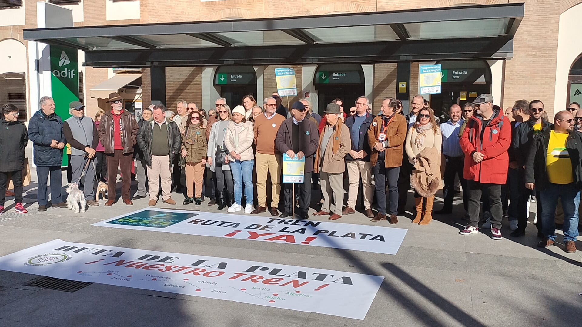 Concentracion Tren Ruta de la Plata