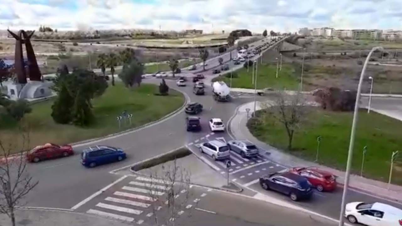 29-02-24 TRAFICO LENTO AVENIDA DUQUE DE AHUMADA