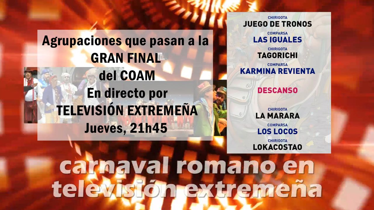 CARTELA FINAL CARNAVAL ROMANO 2024