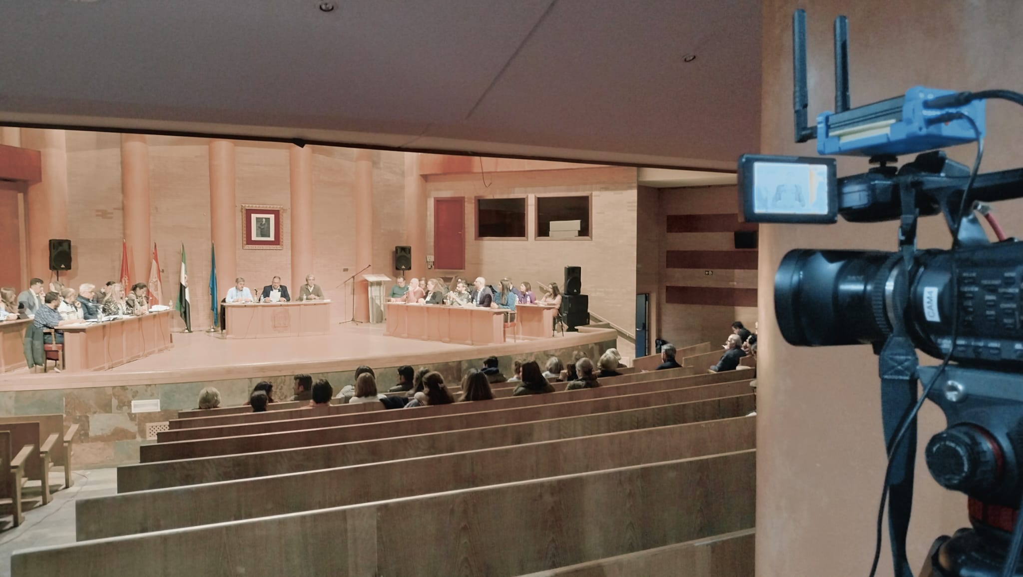 Pleno en el Centro Cultural Alcazaba