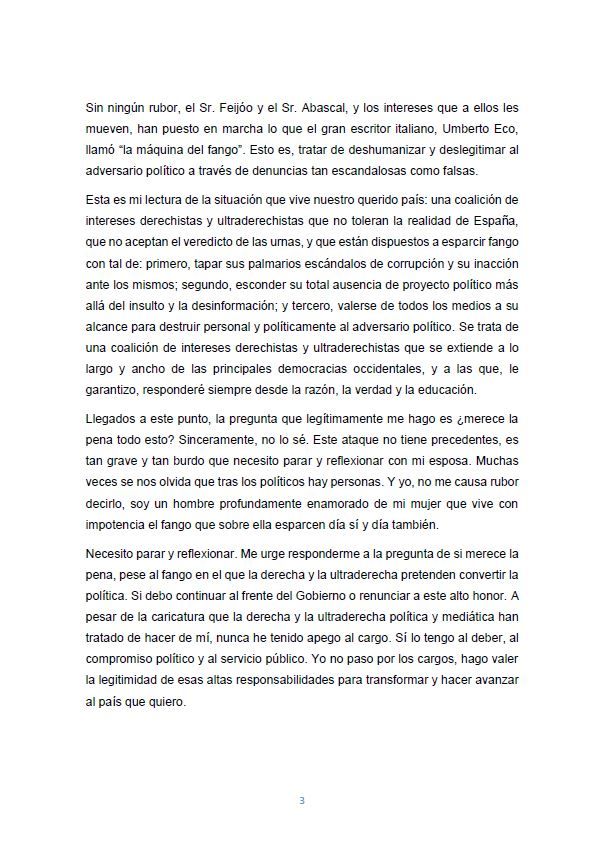 Carta de Pedro Sánchez 3