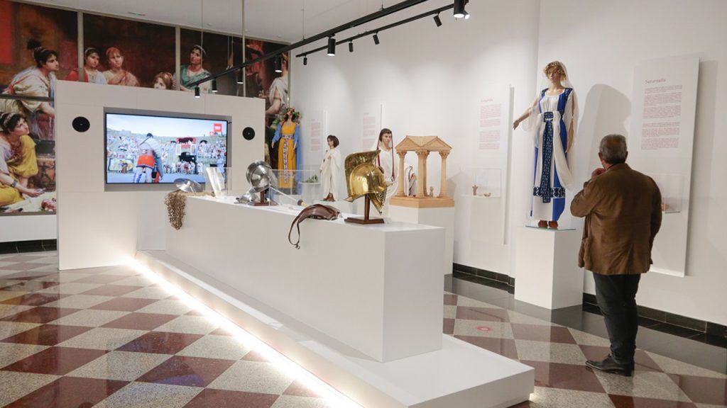 MUSEO ABIERTO DE MERIDA CENTRO DE INTERPRETACION COSTUMBRES ROMANAS 1