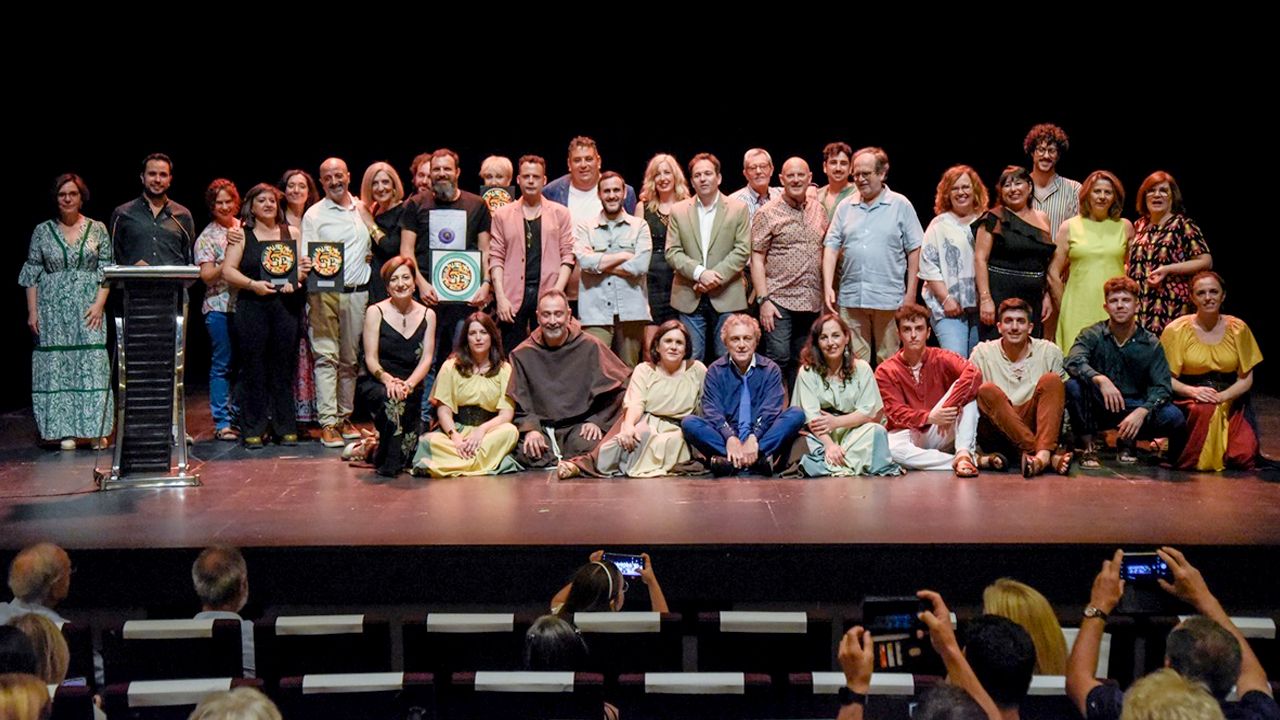 Acto de clausura del Festival de Teatro Amateur de Mérida