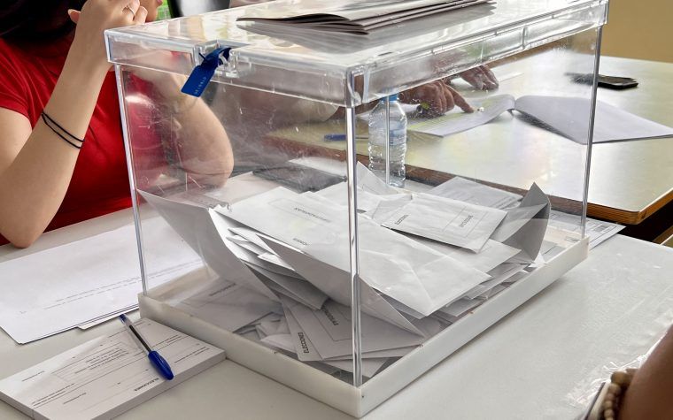 ELECCIONES Europeas urna 3