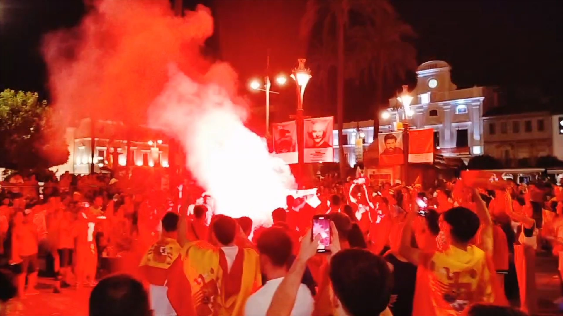 CELEBRACION EUROCOPA PLAZA DE ESPAÑA
