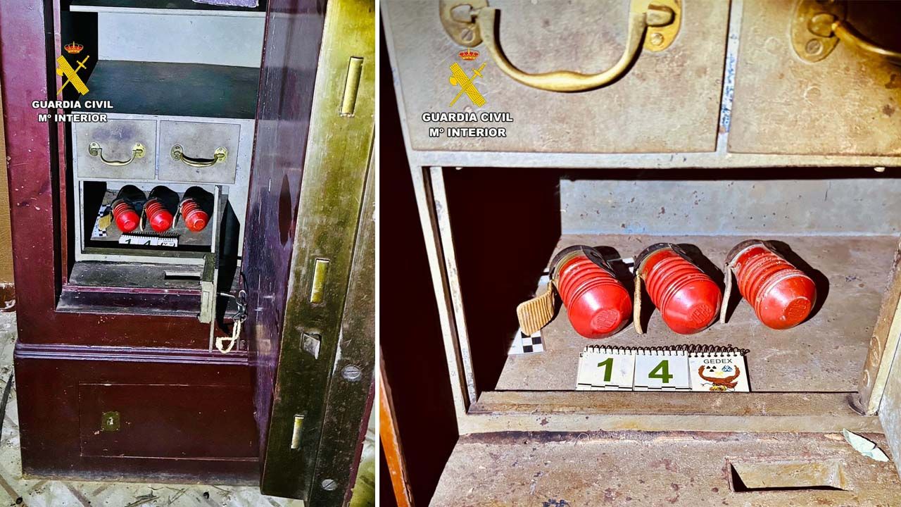 GRANADAS ENCONTRADAS EN UNA VIVIENDA DE ZAFRA