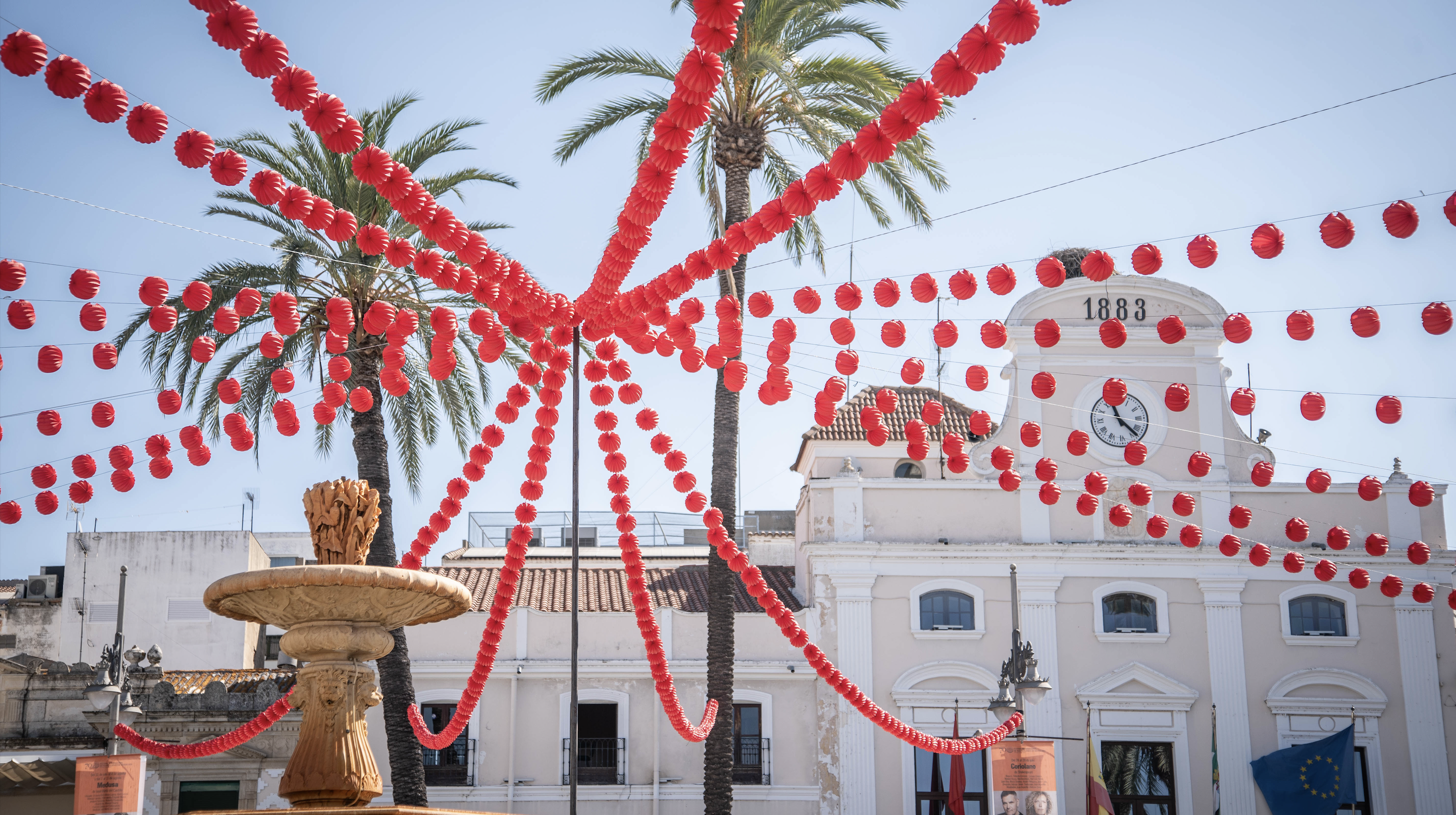 Feria de Mérida plaza de España