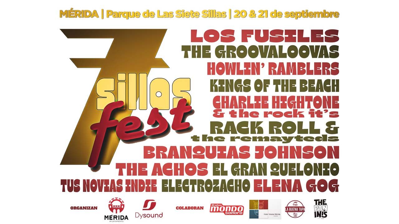 CARTEL VII SILLAS FEST