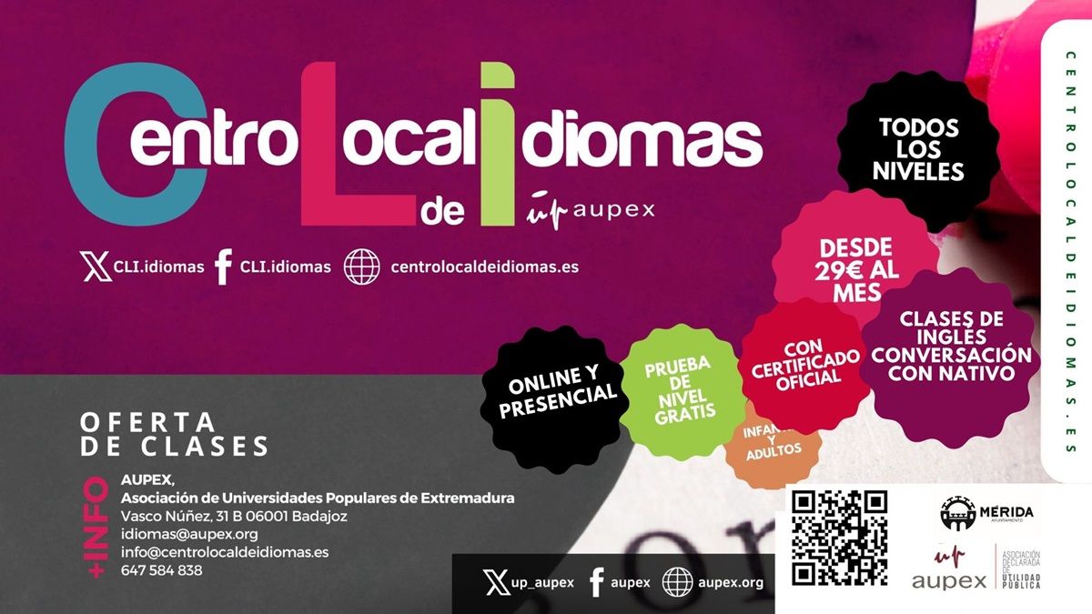 Cartel Centro Local de Idiomas