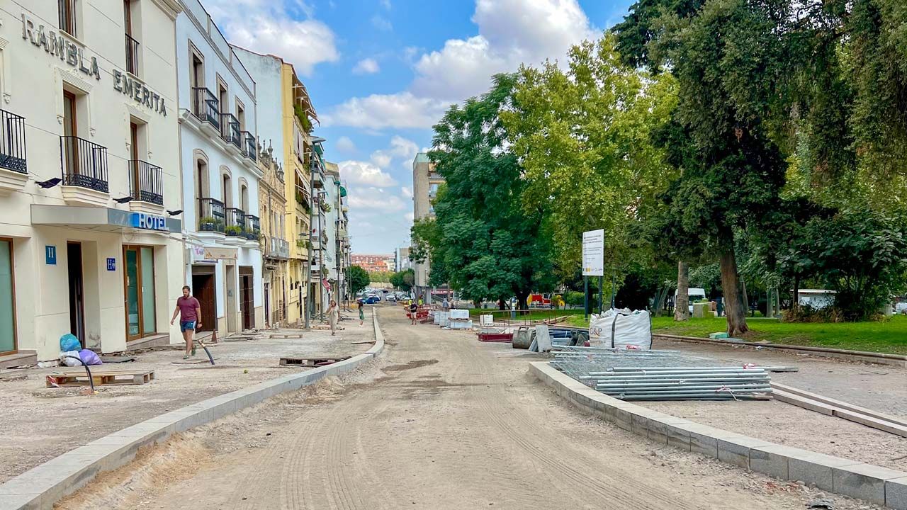 OBRAS RAMBLA MARTIR SANTA EULALIA