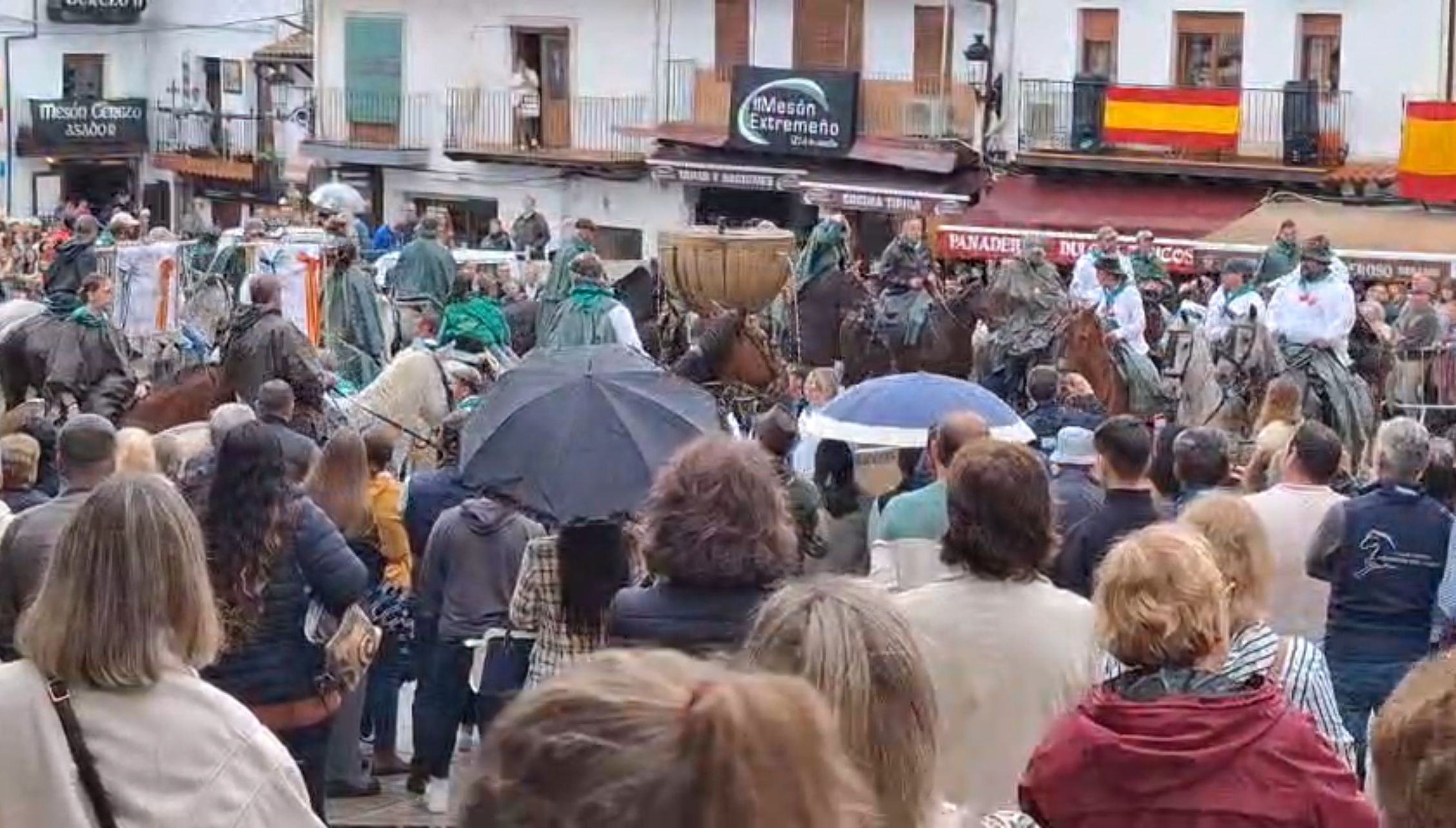 Caballistas en Guadalupe