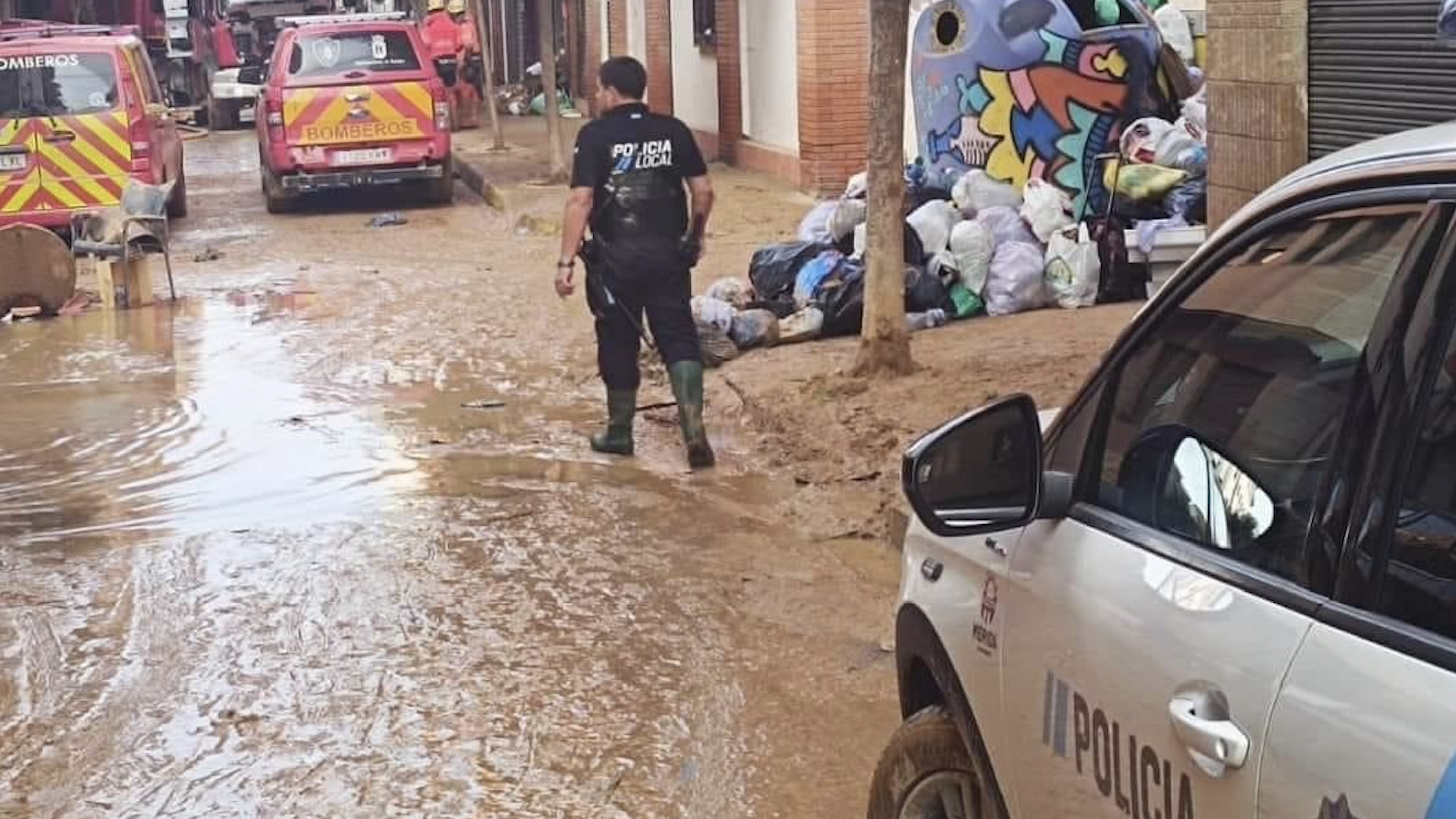 Agentes Policía Local Mérida en Valencia