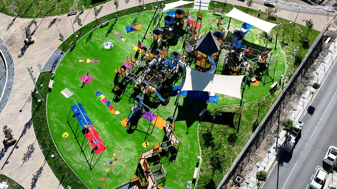 Ciudad de la Infancia. Vista aérea