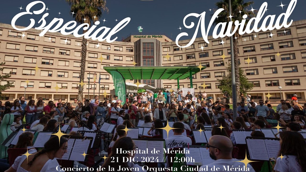 CONCIERTO JOVEN ORQUESTA DE MERIDA EN HOSPITAL