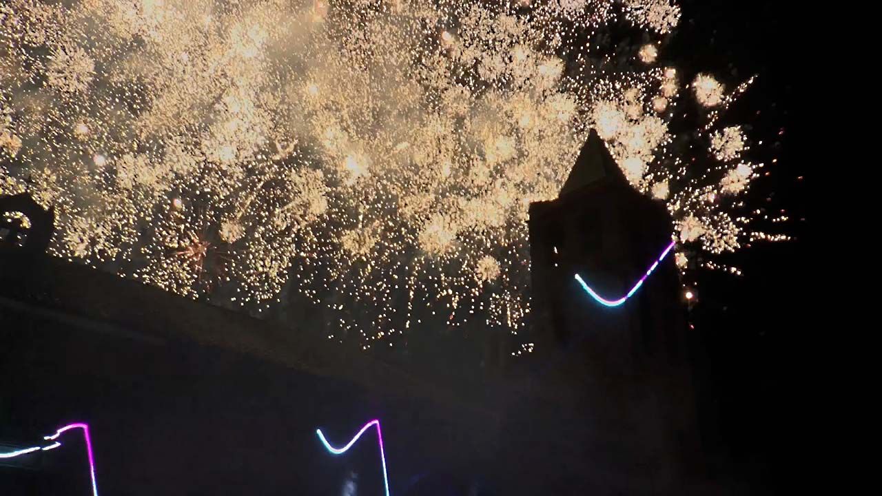 FUEGOS PROCESION SANTA EULALIA 2024 1