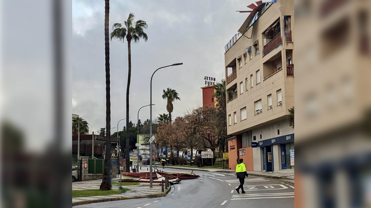 CHAPA VOLADA DESDE EDIFICIO ZONA SUR
