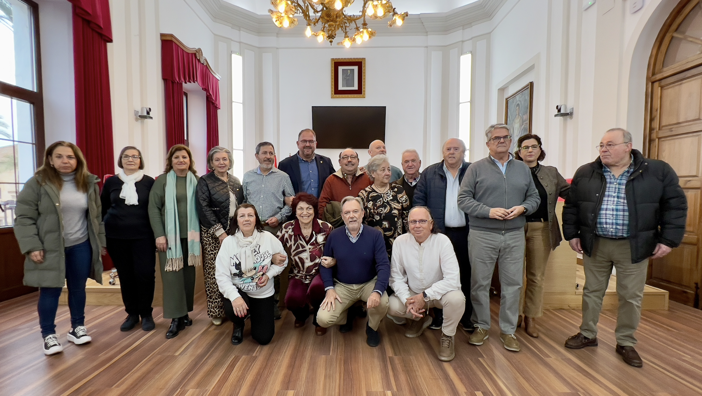 Funcionarios municipales jubilados en 2024