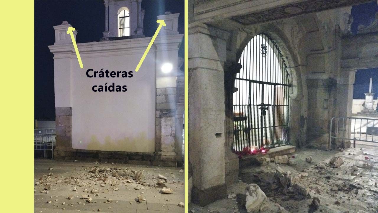 HORNITO DE SANTA EULALIA CON PINACULOS CAIDOS