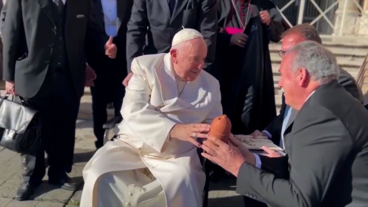 PAPA FRANCISCO HORNITO SANTA EULALIA