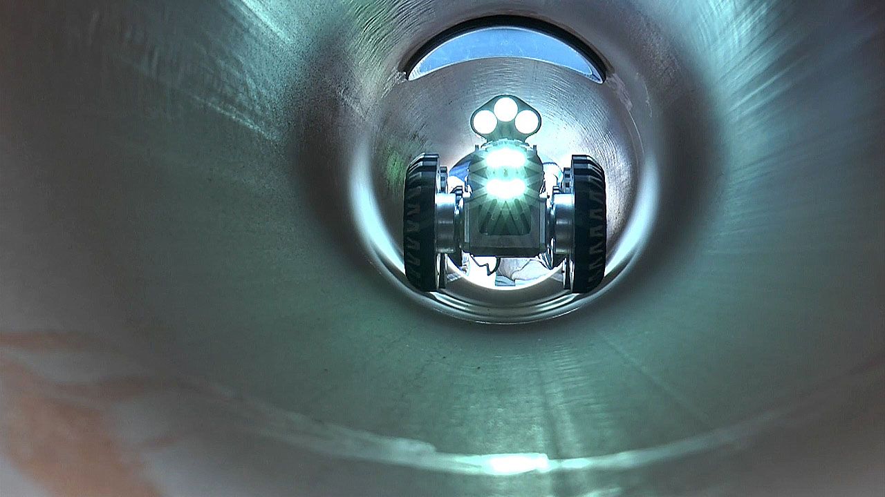 ROBOT TUBERIAS SANEAMIETO AQUALIA