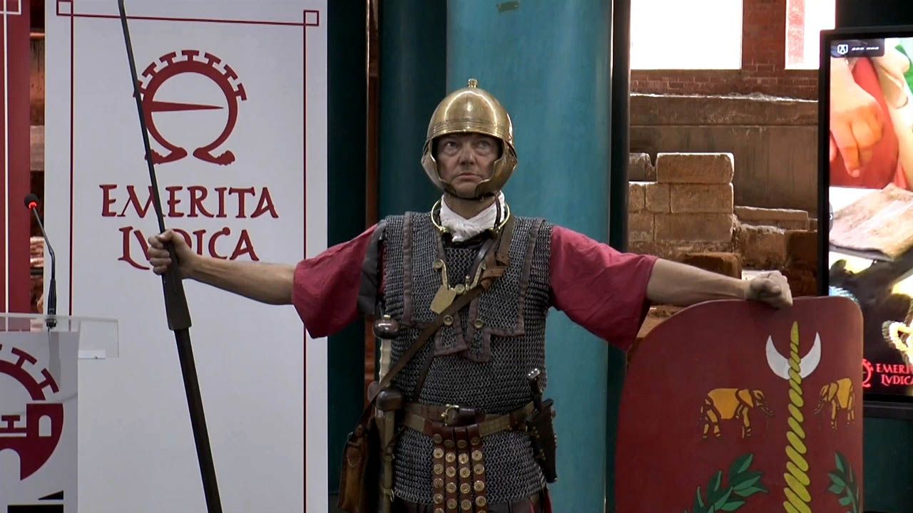 EMERITA LVDICA ROMANO LEGIONARIO