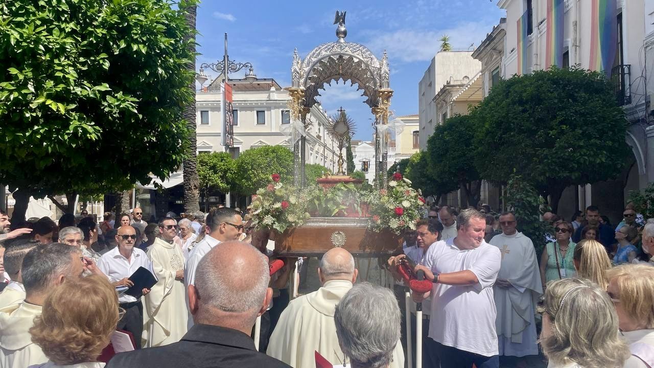 Procesión del Corpus Christi en Mérida