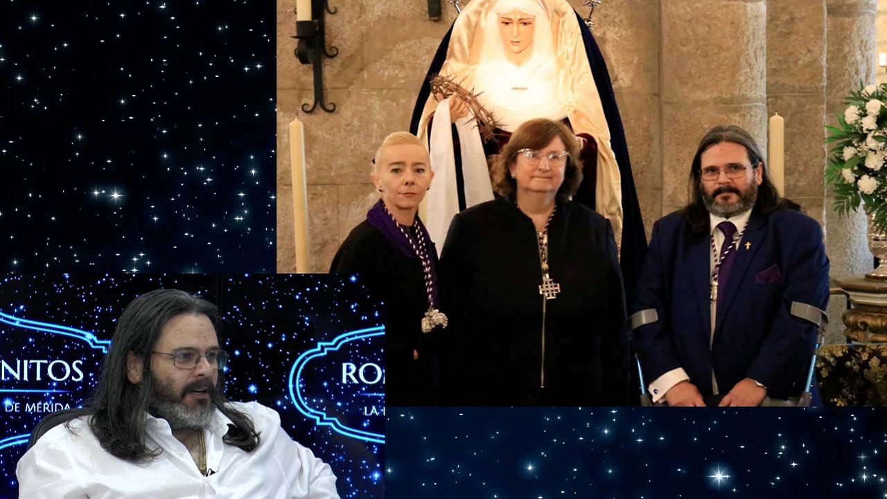 LUIS PINHEIRO CON VIRGEN