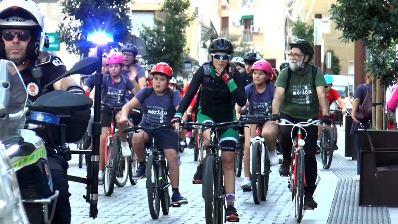 BICICLETAS POR EL CENTRO DE MERIDA
