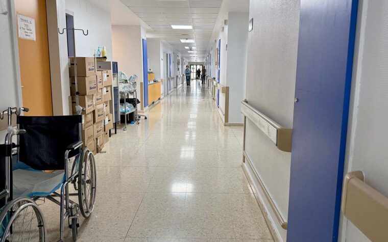 HOSPITAL DE MERIDA PASILLO HABITACIONES