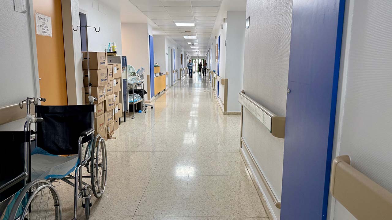 HOSPITAL DE MERIDA PASILLO HABITACIONES