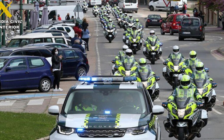 MOTORISTAS DE LA GUARDIA CIVIL