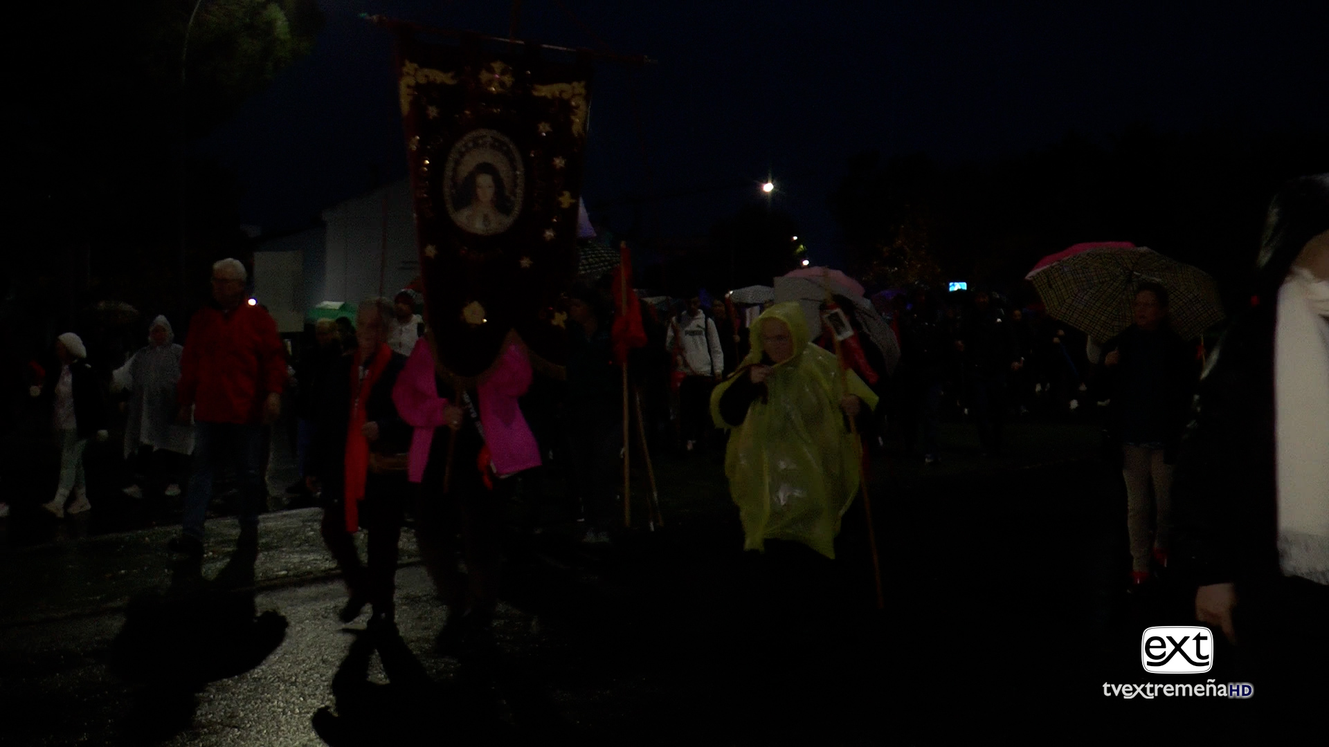 LLEGADA DE PEREGRINOS A SANTA EULALIA