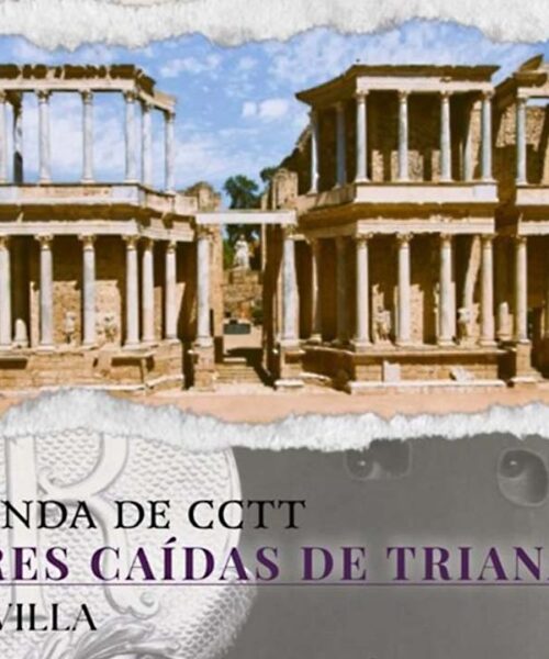 CARTEL CONCIERTO BANDA TRES CAIDAS TEATRO ROMANO